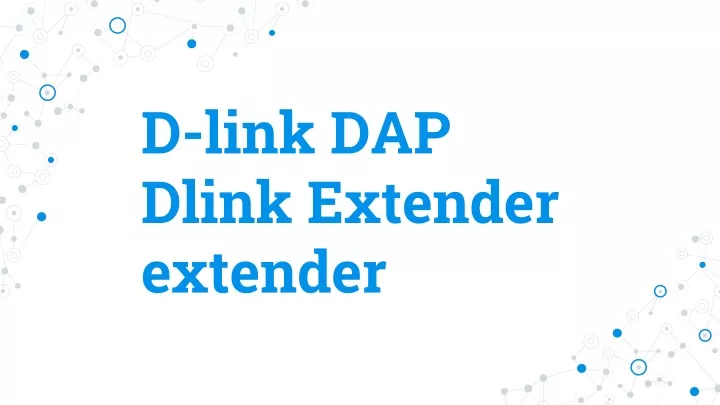 d link dap dlink extender extender