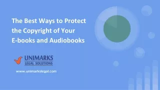 Best Ways to Protect the Copyright of Your  E-books and Audiobooks