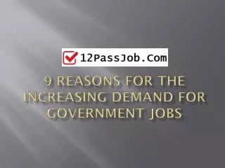 12th Pass Govt Job, 12th pass jobs private - www.12passjob.com