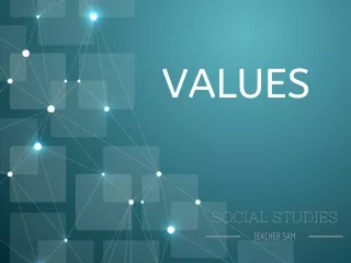 Social Studies: Values