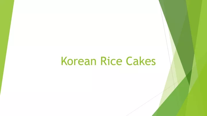 korean rice cakes