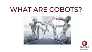 WHAT ARE COBOTS