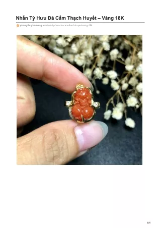 nh n t h u c m th ch huy t v ng 18k