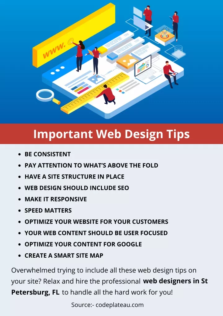 important web design tips