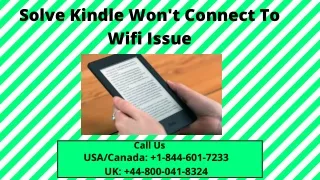 solve kindle won t connect to wifi issue