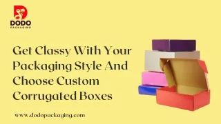 We Provide Custom Corrugated Boxes in Different Shapes & Sizes | Get A Free Quote!