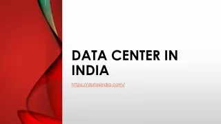 data center in india
