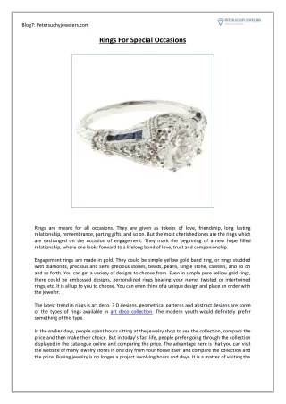blog7 petersuchyjewelers com rings for special