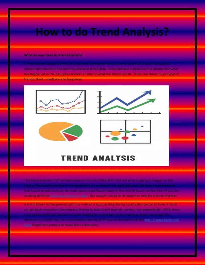 how to do trend analysis