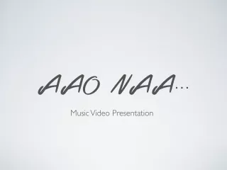 Aao Naa Song Produce By Jimmy Asija
