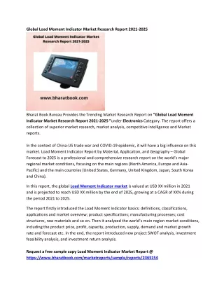 global load moment indicator market research