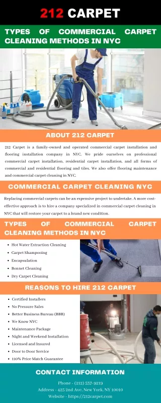 types cleaning methods in nyc