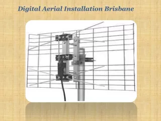 digital aerial installation brisbane