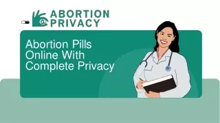 Buy Abortion Pills Online With Complete Privacy