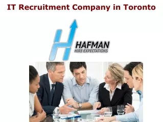 IT Recruitment Company in Toronto