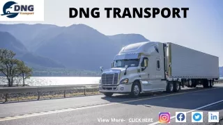 Find DNG as the best transport service provider in Linden