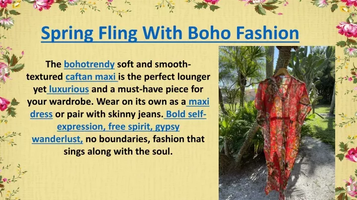 spring fling with boho fashion
