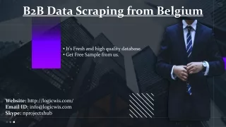 B2B Data Scraping from Belgium