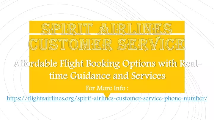 spirit airlines customer service