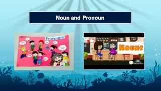 Parts of speech noun,pronoun presentation