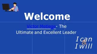 Victor Metlege- Value of Business