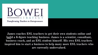 james coaches esl teachers to get their