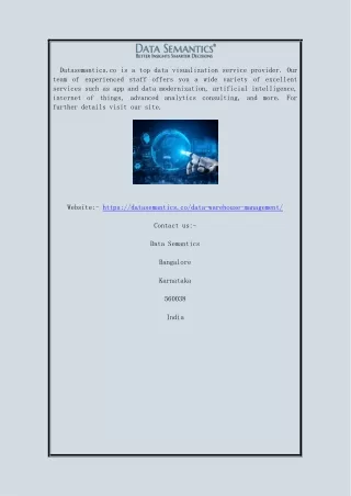 datasemantics co is a top data visualization