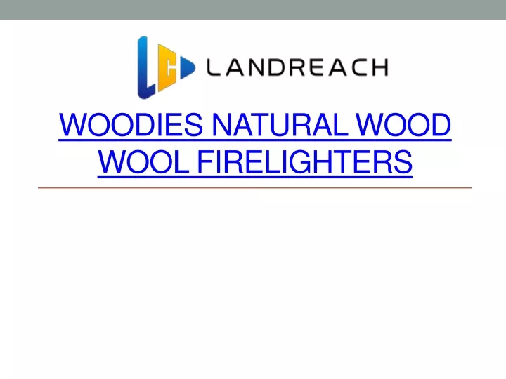 woodies natural wood wool firelighters