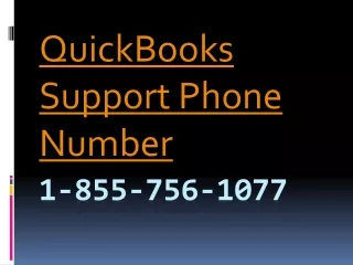 Dial QuickBooks Support Phone Number 1-855-756-1077 and get feasible solutions to solve QuickBooks Error 1304