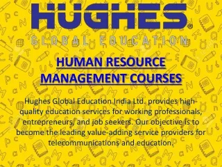 Executive Program in Human Resource Management