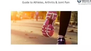 guide to athletes arthritis joint pain