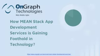 how mean stack app development services is gaining foothold in technology