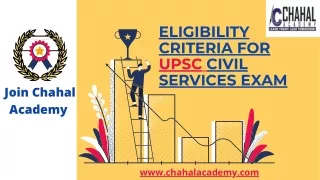 ELIGIBILITY CRITERIA FOR UPSC CIVIL SERVICES EXAM