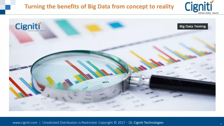 turning the benefits of big data from concept