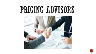 Consult with our pricing strategy experts