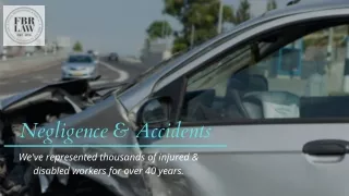 Negligence and Accidents Lawyers in New York