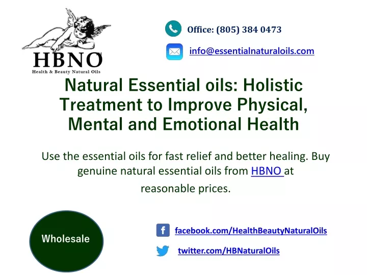 natural essential oils holistic treatment to improve physical mental and emotional health