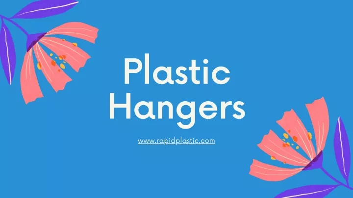 plastic hangers