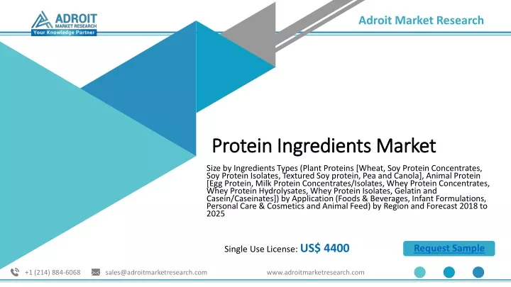 protein ingredients market