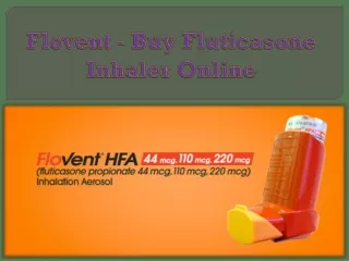Flovent - Buy Fluticasone Inhaler Online
