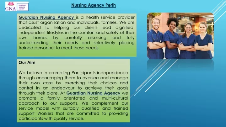 nursing agency perth