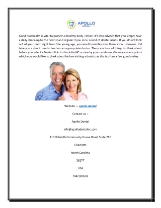 good oral health is vital to possess a healthy