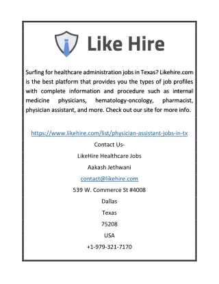 surfing for healthcare administration jobs
