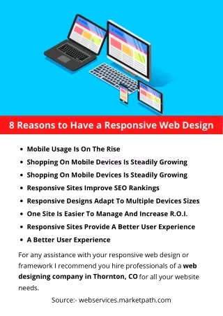 8 reasons to have a responsive web design