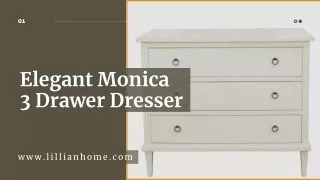 Elegant White Dresser- Decor Home traditionally