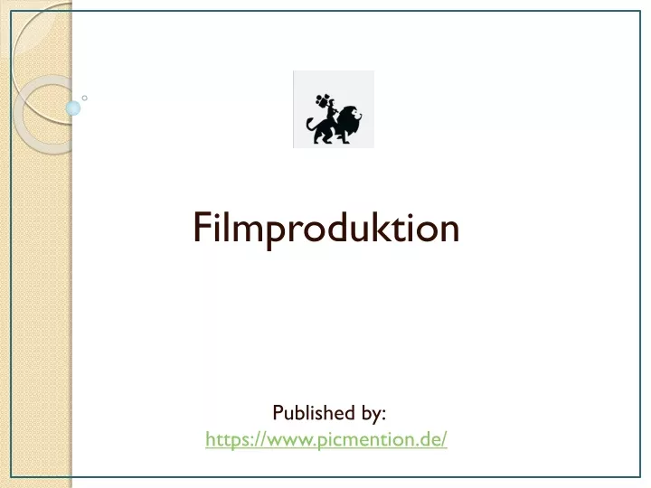 filmproduktion published by https www picmention de