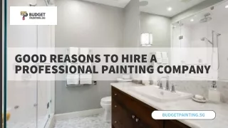 Cheapest Painting Services Singapore