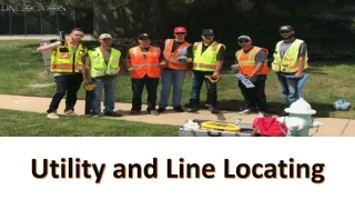 utility and line locating