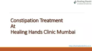 Constipation Treatment at Healing Hands Clinic Mumbai