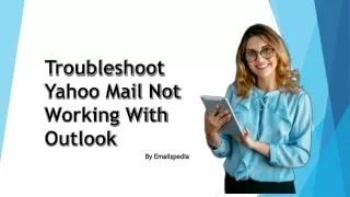 Yahoo Mail Not Working with Outlook?